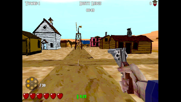 Игра Retrovolver, скриншот