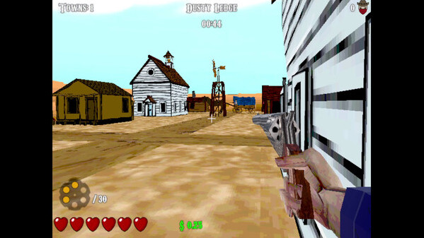 Игра Retrovolver, скриншот