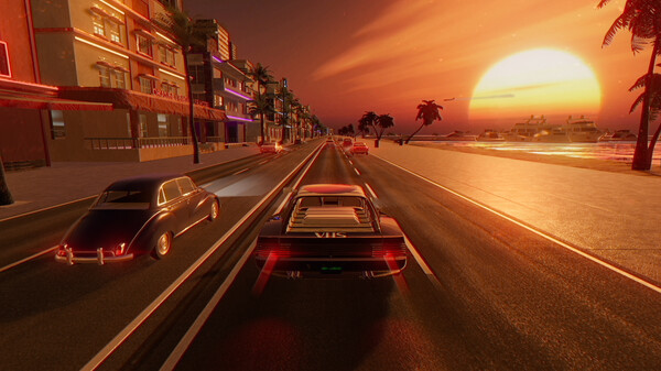 Игра Retrowave 2, скриншот