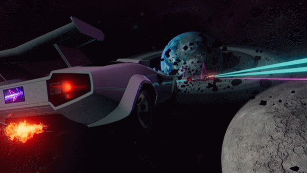 Игра Retrowave 2, скриншот