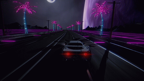 Игра Retrowave 2, скриншот