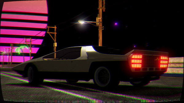 Игра Retrowave, скриншот