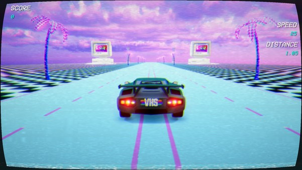 Игра Retrowave, скриншот