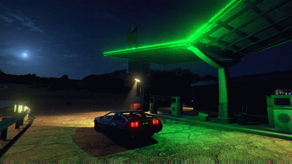 Игра Retrowave World, скриншот