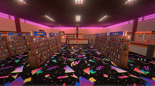 Игра Retrowave World, скриншот