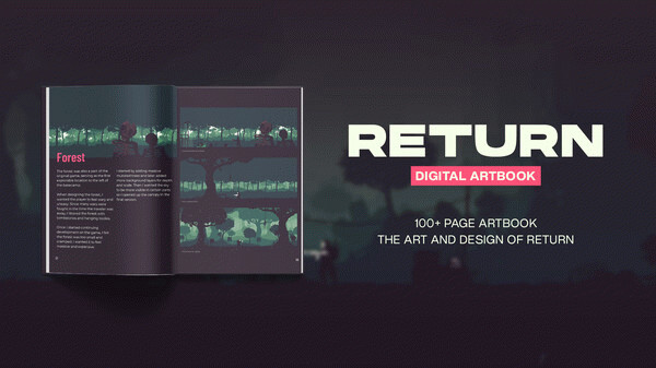 Игра Return Artbook, скриншот