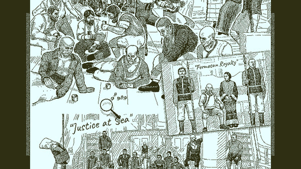 Игра Return of the Obra Dinn, скриншот