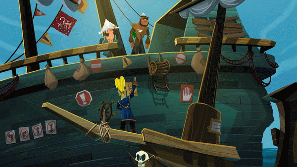 Игра Return to Monkey Island, скриншот