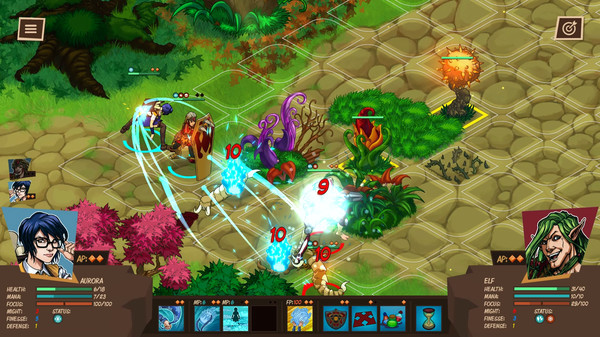 Игра Reverie Knights Tactics, скриншот