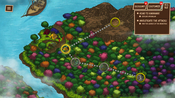 Игра Reverie Knights Tactics, скриншот