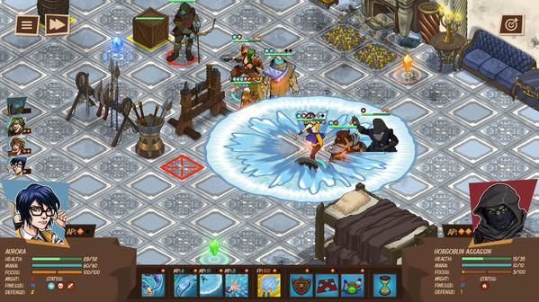 Игра Reverie Knights Tactics, скриншот