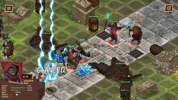 Игра Reverie Knights Tactics, скриншот