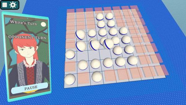 Игра REVERSI xVSx, скриншот