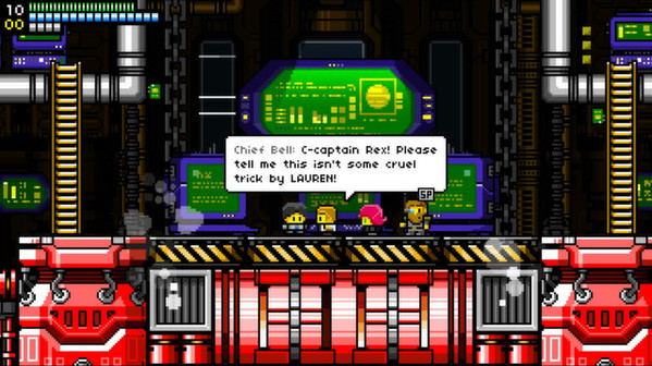 Игра Rex Rocket, скриншот