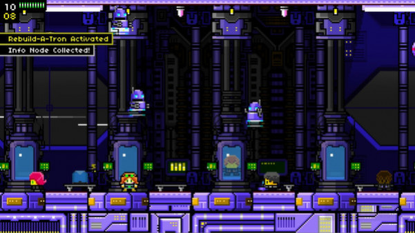 Игра Rex Rocket, скриншот