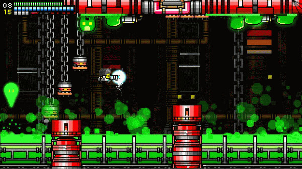 Игра Rex Rocket, скриншот