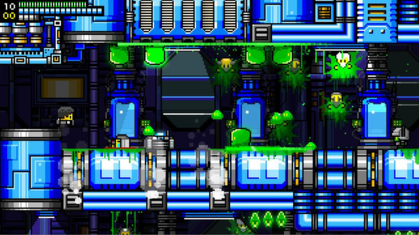 Игра Rex Rocket, скриншот