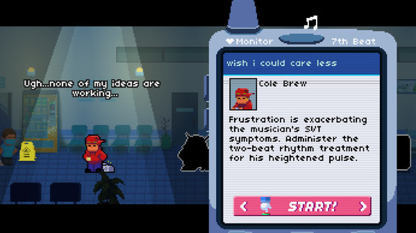 Игра Rhythm Doctor, скриншот