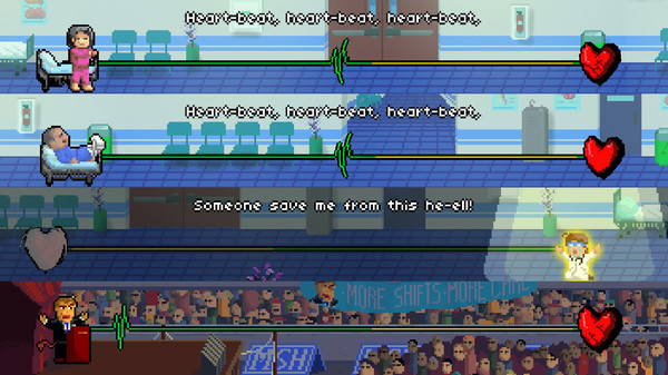 Игра Rhythm Doctor, скриншот