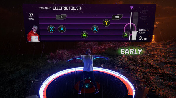 Игра Rhythm Towers, скриншот