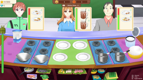 Игра Warung Nasi Campur, скриншот