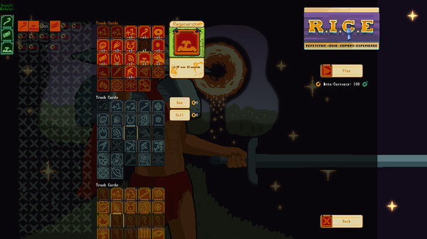 Игра RICE - Repetitive Indie Combat Experience, скриншот