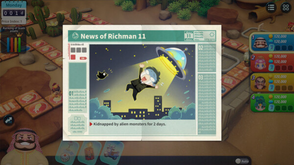Игра Richman 11, скриншот