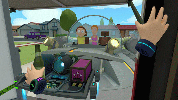 Игра Rick and Morty: Virtual Rick-ality, скриншот