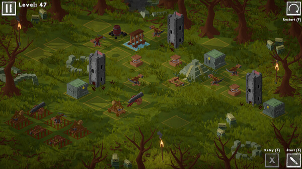 Игра Riddles And Sieges, скриншот