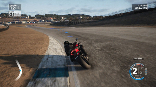 Игра RIDE 3, скриншот