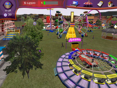 Игра Ride! Carnival Tycoon, скриншот