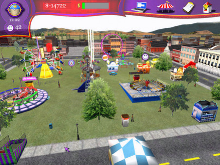 Игра Ride! Carnival Tycoon, скриншот