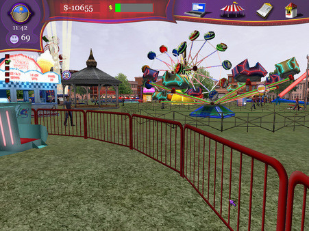 Игра Ride! Carnival Tycoon, скриншот