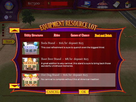 Игра Ride! Carnival Tycoon, скриншот