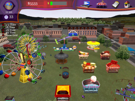 Игра Ride! Carnival Tycoon, скриншот
