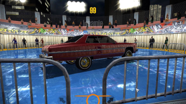Игра Ride 'em Low, скриншот