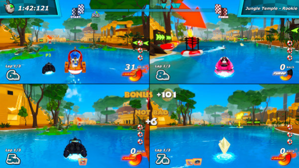 Игра Riding Seas, скриншот