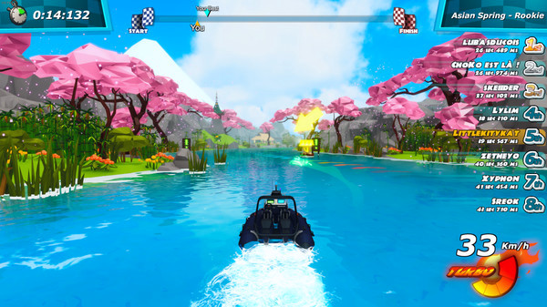 Игра Riding Seas, скриншот