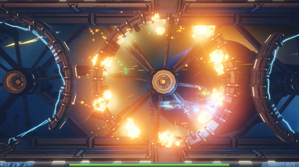 Игра Rigid Force Alpha, скриншот