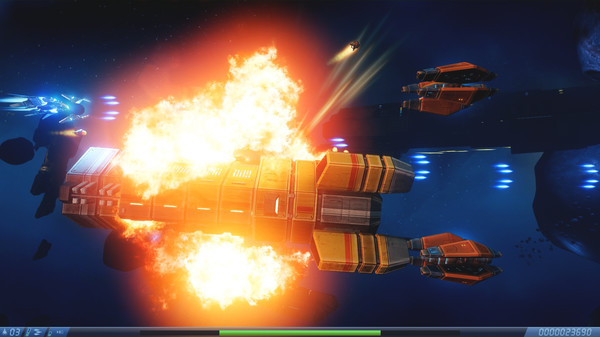 Игра Rigid Force Alpha, скриншот