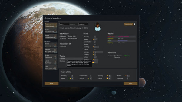 Игра RimWorld, скриншот