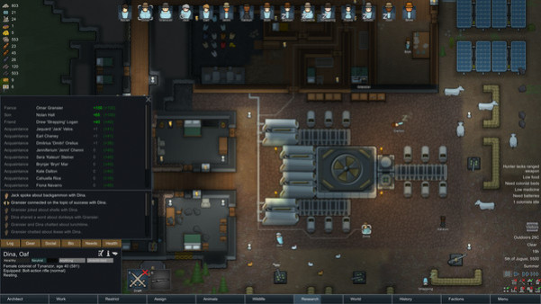 Игра RimWorld, скриншот