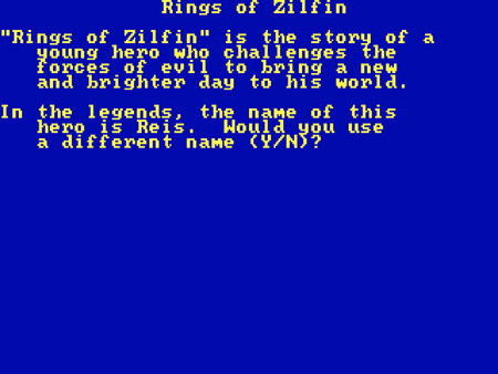 Игра Rings of Zilfin, скриншот