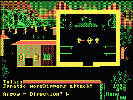 Игра Rings of Zilfin, скриншот