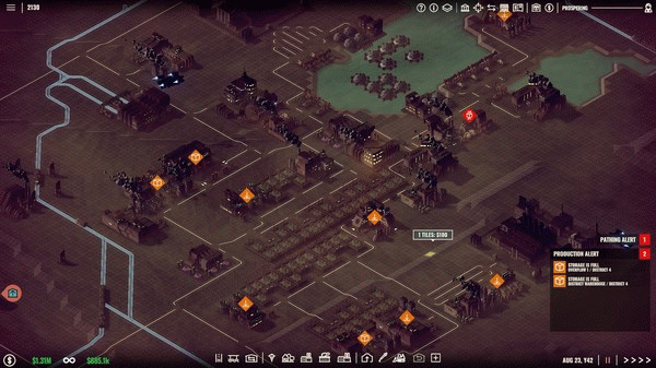 Игра Rise of Industry: 2130, скриншот