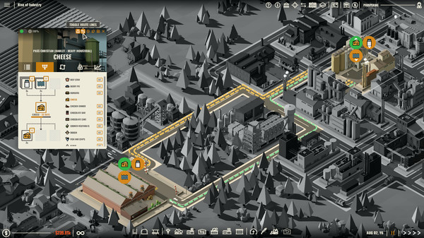 Игра Rise of Industry, скриншот