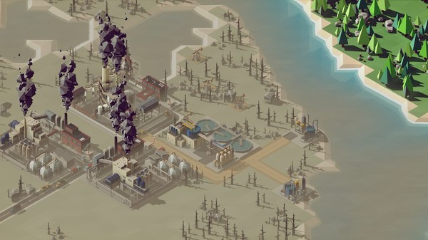 Игра Rise of Industry, скриншот