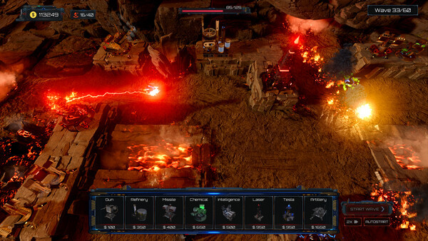 Игра Rise of the Cones: Planetary Defense, скриншот