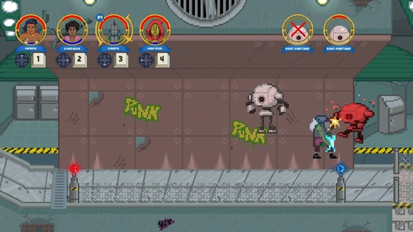 Игра Rise of the Funkys, скриншот