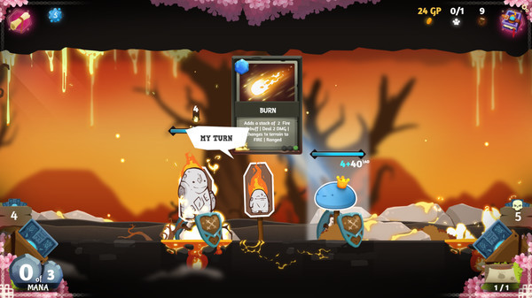 Игра Rise of the Slime, скриншот